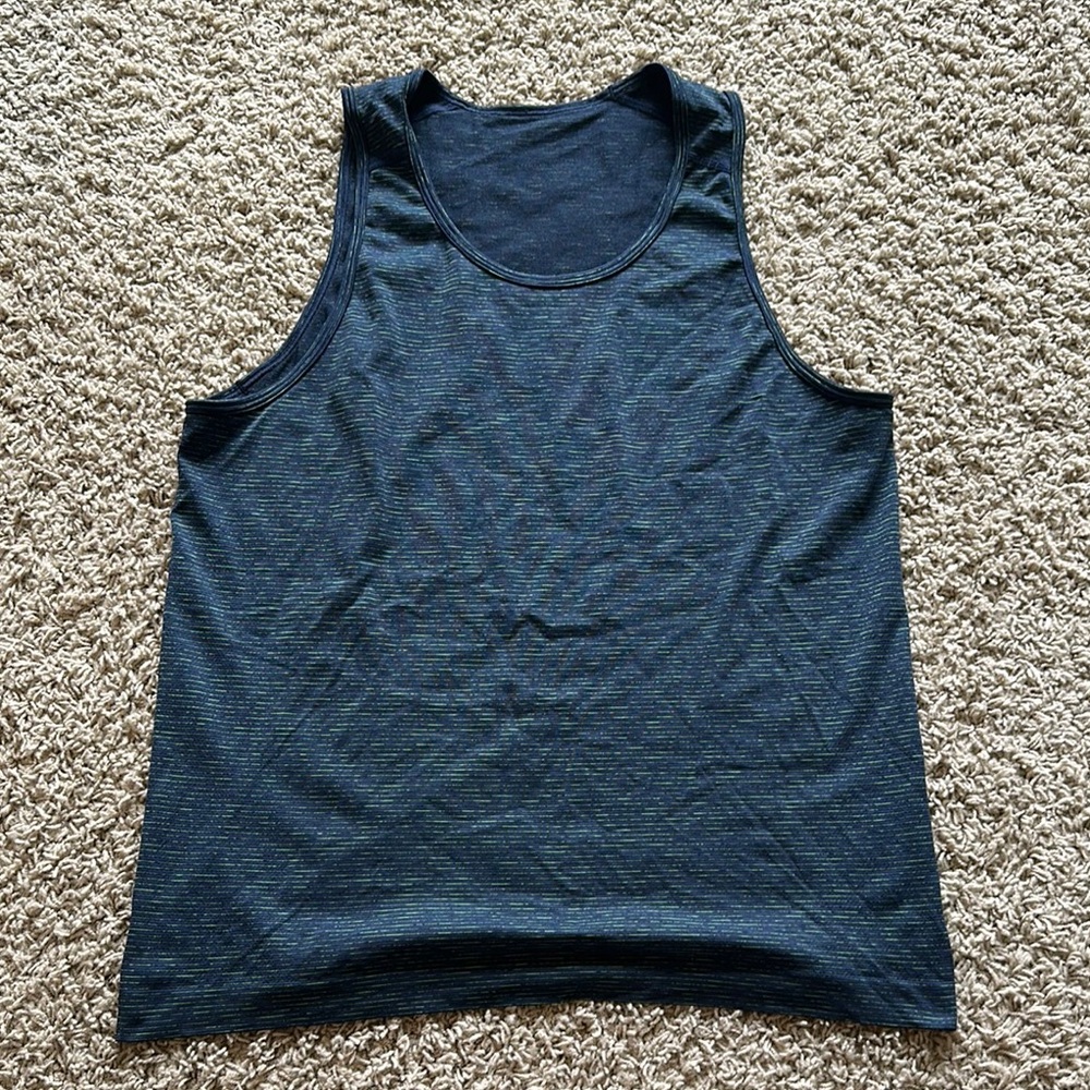 Men's Blue Tank Top